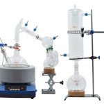 Short Path Distillation Kit with Cold Trap Glass Distillation Apparatus