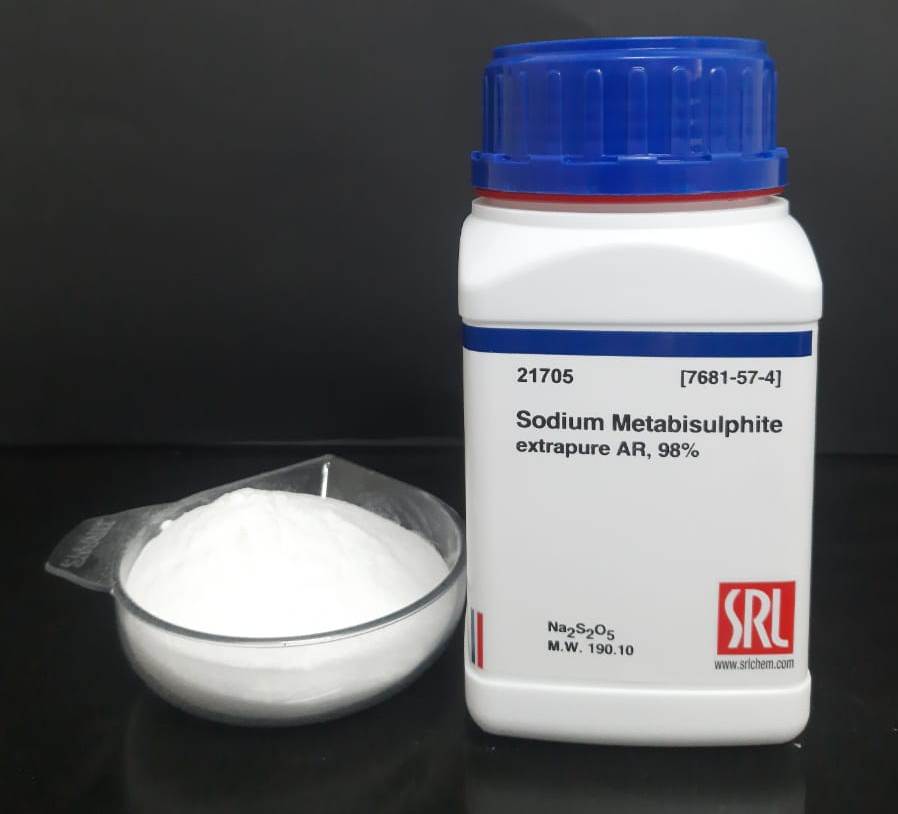 Sodium Metabisulphate Extrapure AR, 98%